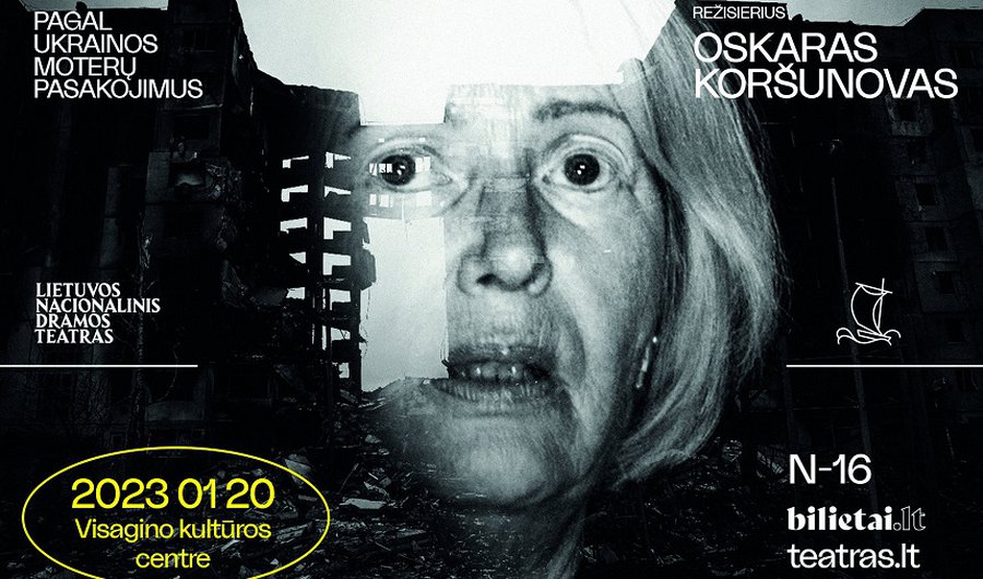 Visagine – naujausias dokumentinis Oskaro Koršunovo spektaklis „Liudijimai“ - Visagine