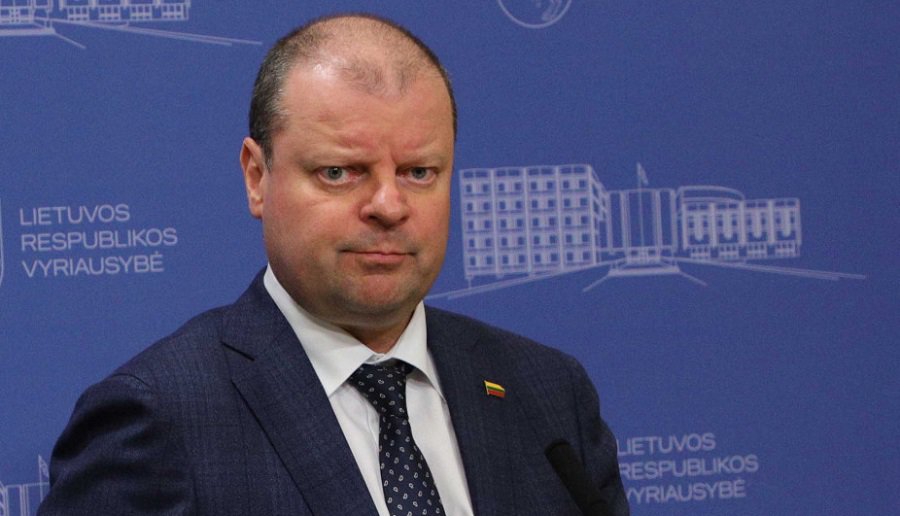 С. Сквернялис сообщил о еще одной посылке со средствами личной защиты из Китая - Литва и страны Балтии
