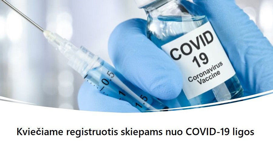75 metų ir vyresnius gyventojus kviečia vakcinuotis nuo COVID-19 ligos savo namuose - Visagine