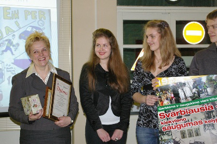 Konkurse „Saugiausia klasė 2012“ dalyvauja 25 klasės - Įvykiai ir kriminalas