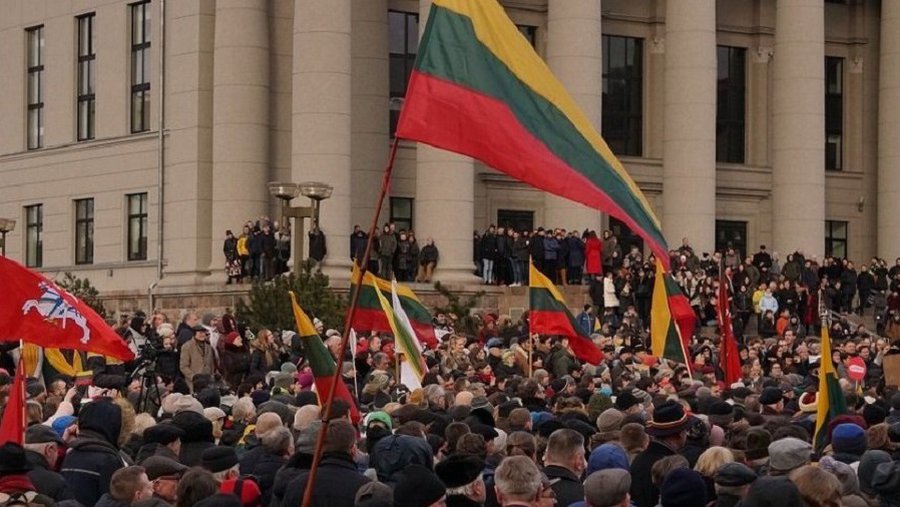 Общество Литвы не является склонным к протестам, но в последние годы некоторые акции звучат громче - Литва и страны Балтии