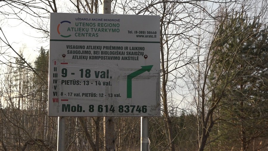 Висагинская площадка упорядочения крупногабаритных и опасных отходов находится в 6 км от города (видео) - В Висагинасе