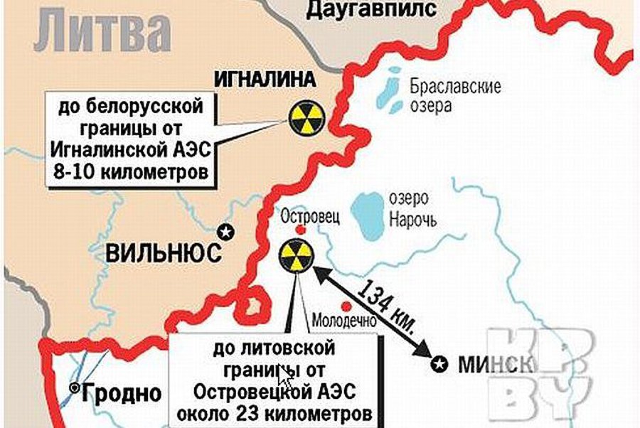 Соседи Белоруссии считают, что она не готова к строительству АЭС - Энергетика