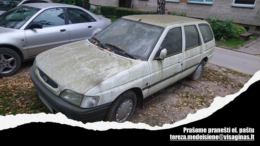 Уберем с улиц и дворов неиспользуемые автомобили! - В Висагинасе