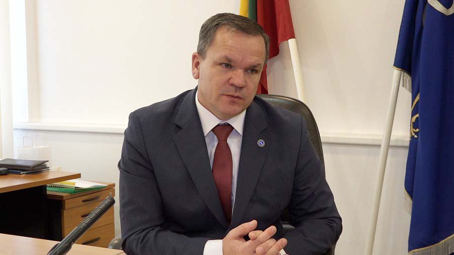Интервью с мэром на актуальные темы - В Висагинасе