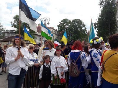 Эстонский национальный костюм: узор в культурной ткани народов Балтии - Висагинас и висагинцы