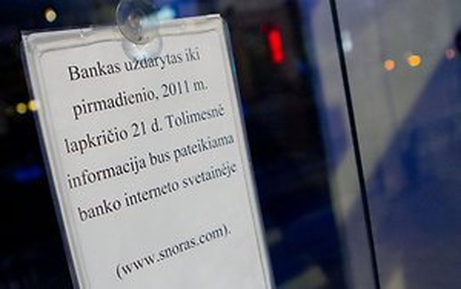 Президент банка Snoras: национализация - это расправа                                                                                                  - Литва и страны Балтии