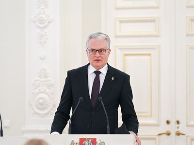 Обращение Г. Науседы к жителям Литвы в связи с военной агрессией России на Украине - Литва и страны Балтии