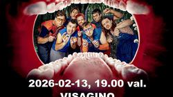 „Antikvariniai Kašpirovskio dantys“ naujuosius metus pradėjo gastrolėmis: koncertuos Visagine - Vasario 13 d.