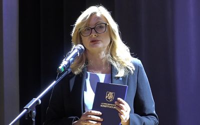 25 октября Литва отмечает день Конституции (видео) - В Висагинасе