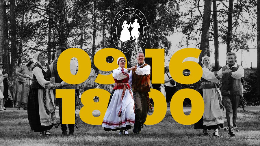 В восьмой раз акция «Вся Литва танцует» приглашает выучить и станцевать народные танцы - В Висагинасе