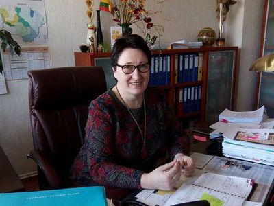 Аста Селюнене завершила свою работу в Висагинском самоуправлении - В Висагинасе