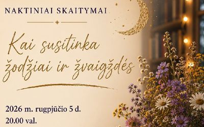 «Когда встречаются слова и звёзды» - В Висагинасе