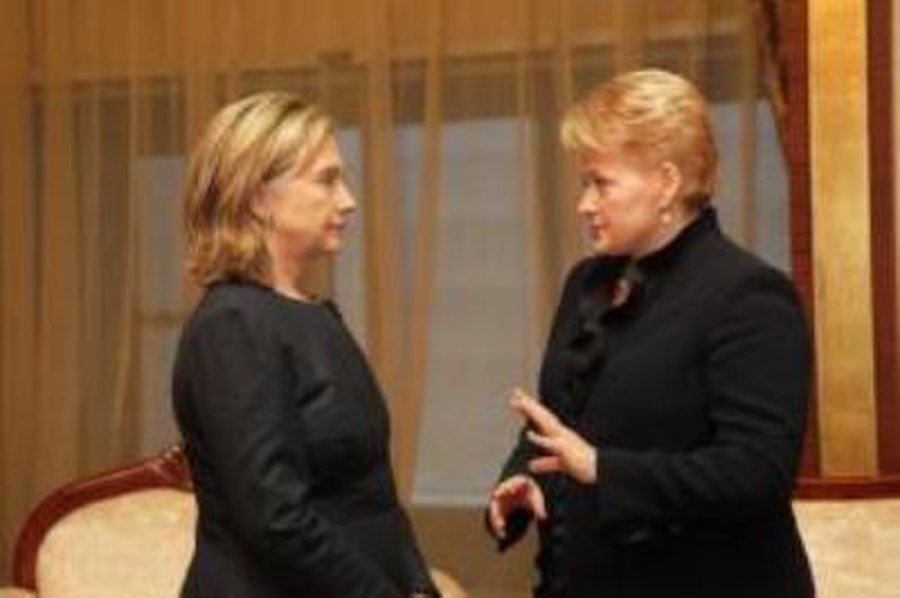 Dėl H. Clinton – Lietuvos politikių trintis                 - Lietuva ir Baltijos šalys